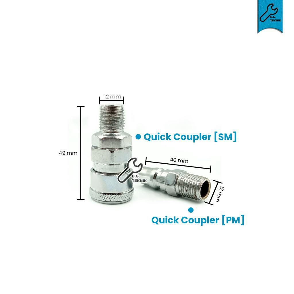 Quick Coupler Compressor /  Sambungan Selang Angin Kompresor