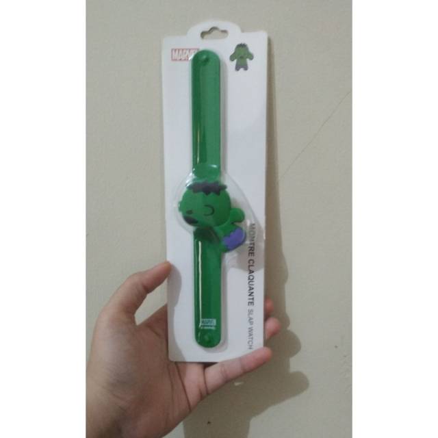 Jam tangan anak miniso hulk marvel