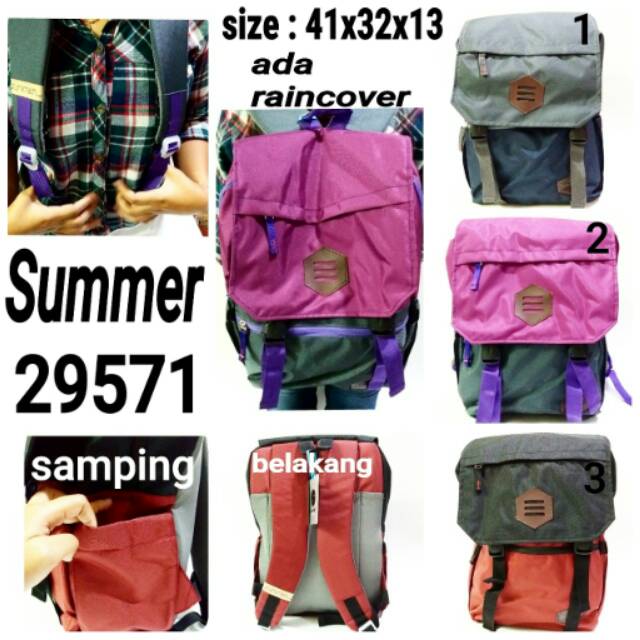 Tas sekolah summer 29571 tas ransel summer terbaru keren