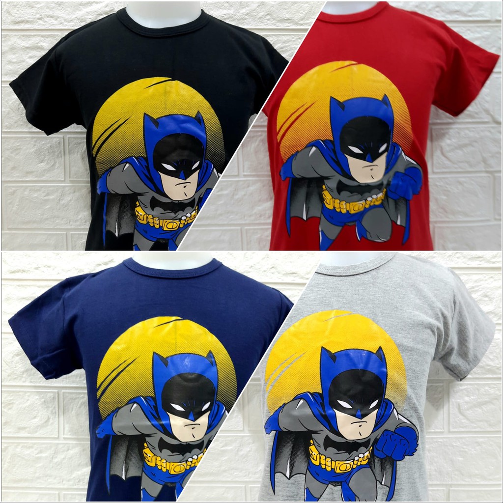 ATASAN ANAK LAKI-LAKI/BAJU ANAK LAKI-LAKI/KAOS ANAK LAKI-LAKI SUPERHERO UMUR 1-12 TAHUN