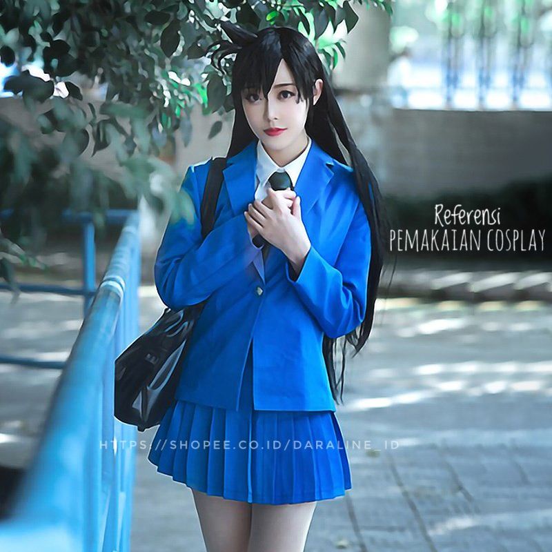 KOSTUM COSPLAY RAN MOURI DETECTIVE CONAN