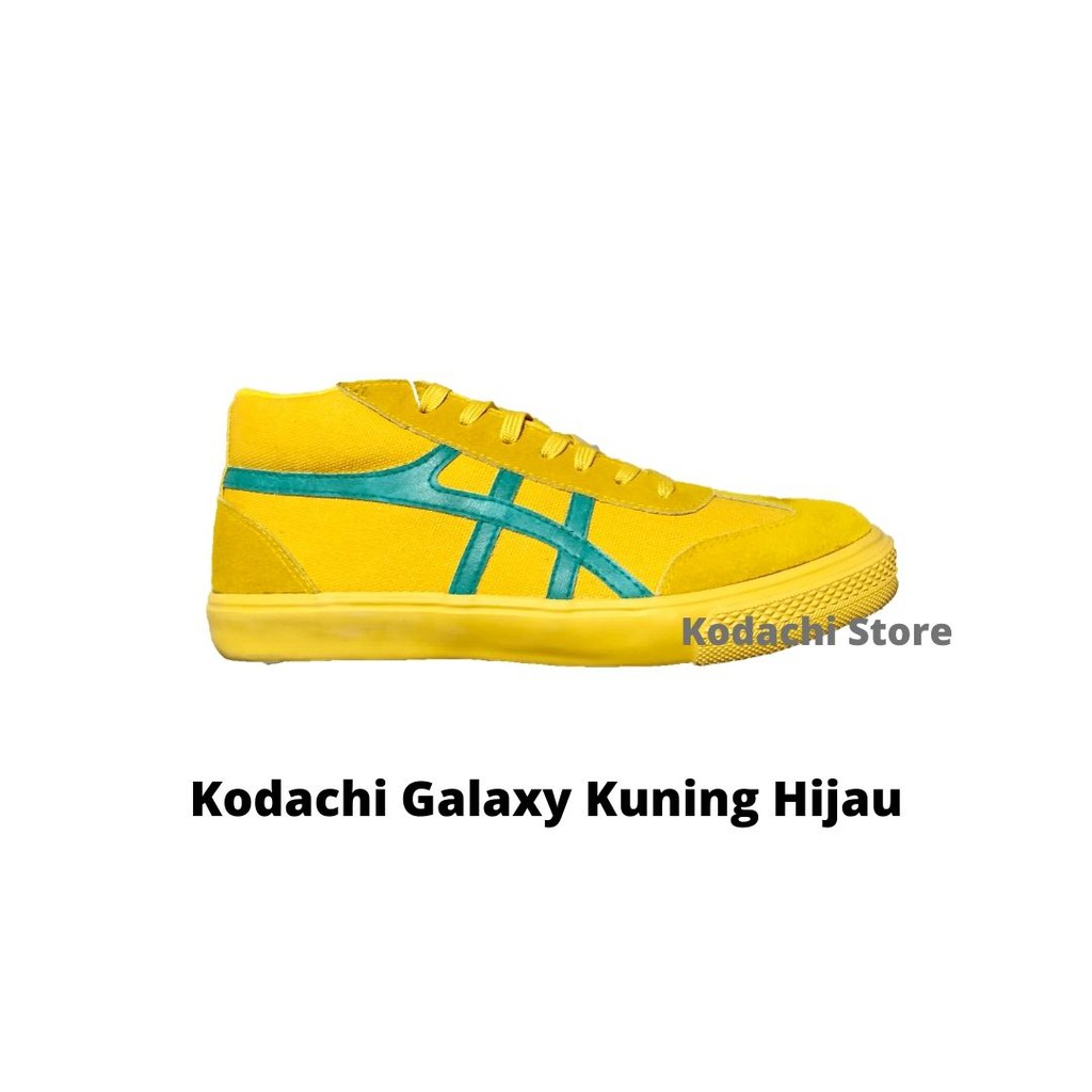 Kodachi Galaxy Kuning Hijau Original - Sepatu Kodachi