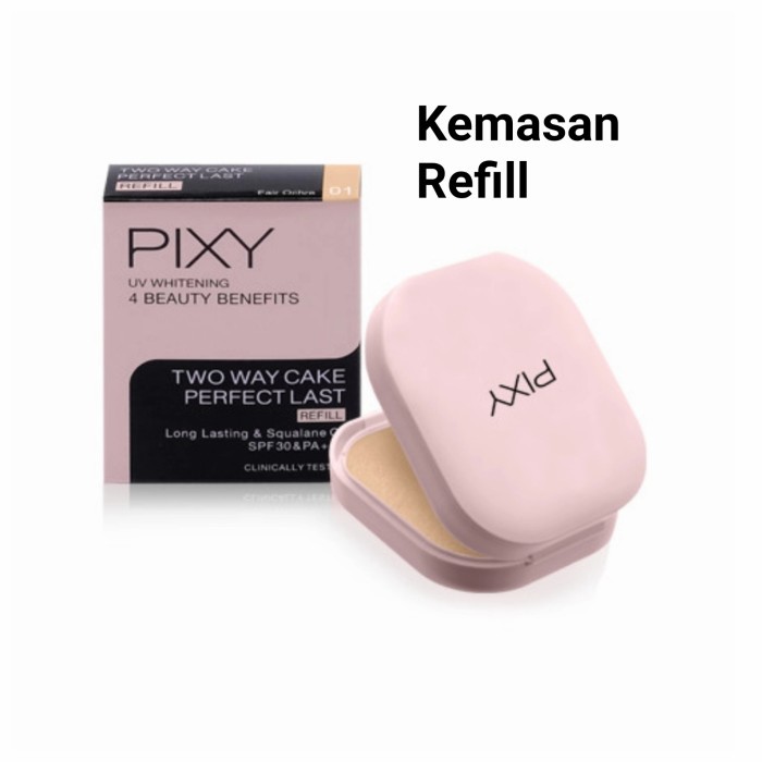 Pixy Refill Percfect Last 4 Beauty Benefit 9 g | bedak pixy | kosmetik wajah