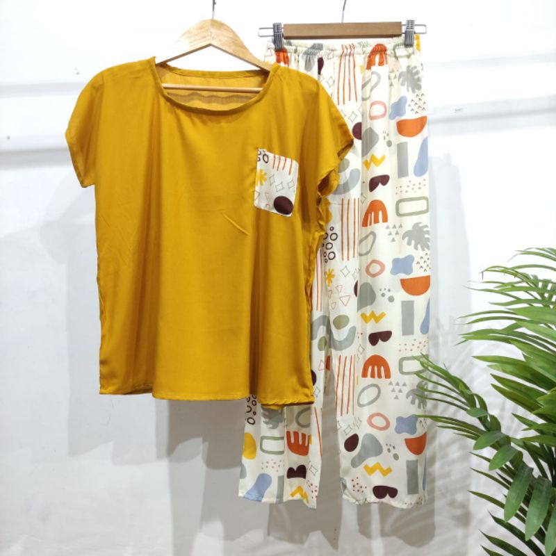 BABYDOLL RAYON PANJANG| BABYDOLL MURAH | BAJU RUMAHAN-Panjang 12