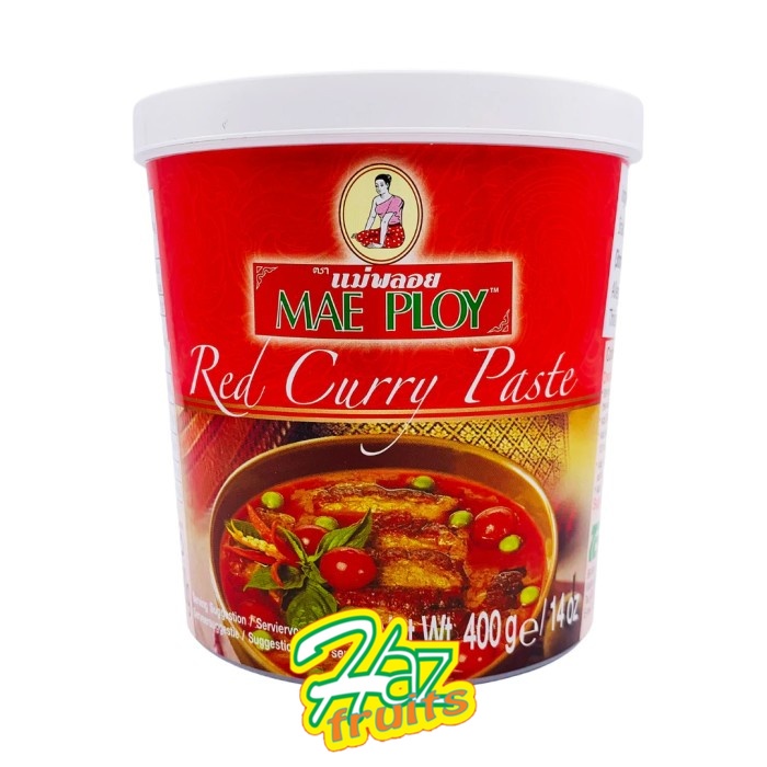 

Mae Ploy Red Curry Paste / Bumbu Pasta Kari Merah - 14oz / 400 Gram