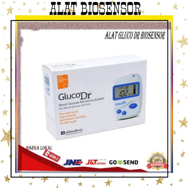 GlucoDr / Alat Tes Gula Darah Glucosa Gluco Dr / Alat Cek Darah GlucoDr AGM 2100 Supersonsor