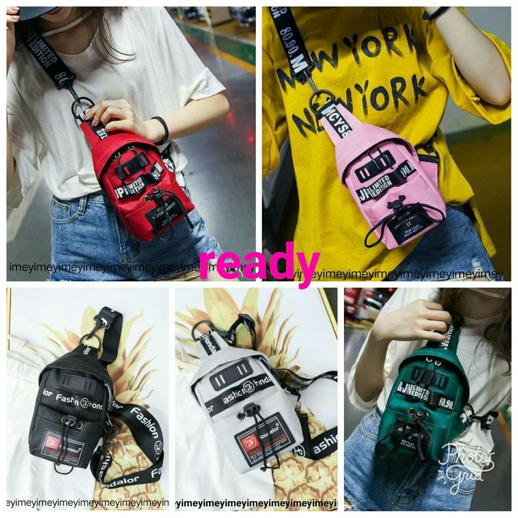 Tas Pria-Wanita / Waistbag Amelia / Slingbag Amelia Terbaru / Tas Murah / Tas Selempang Wanita