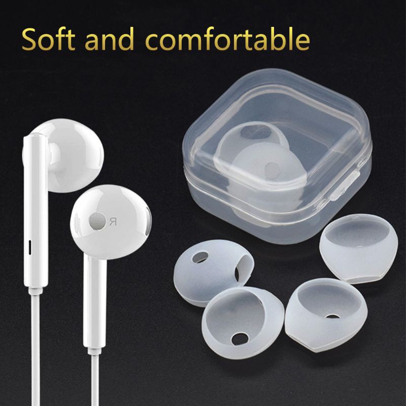 btsg 3 Pairs Earbuds Cover In-Ear Tips Soft Silicone Skin Earpiece Ear Buds Accessories Replacement for Huawei AM116 AM115 Vivo X9 XE680 Sports Bluetooth Headset