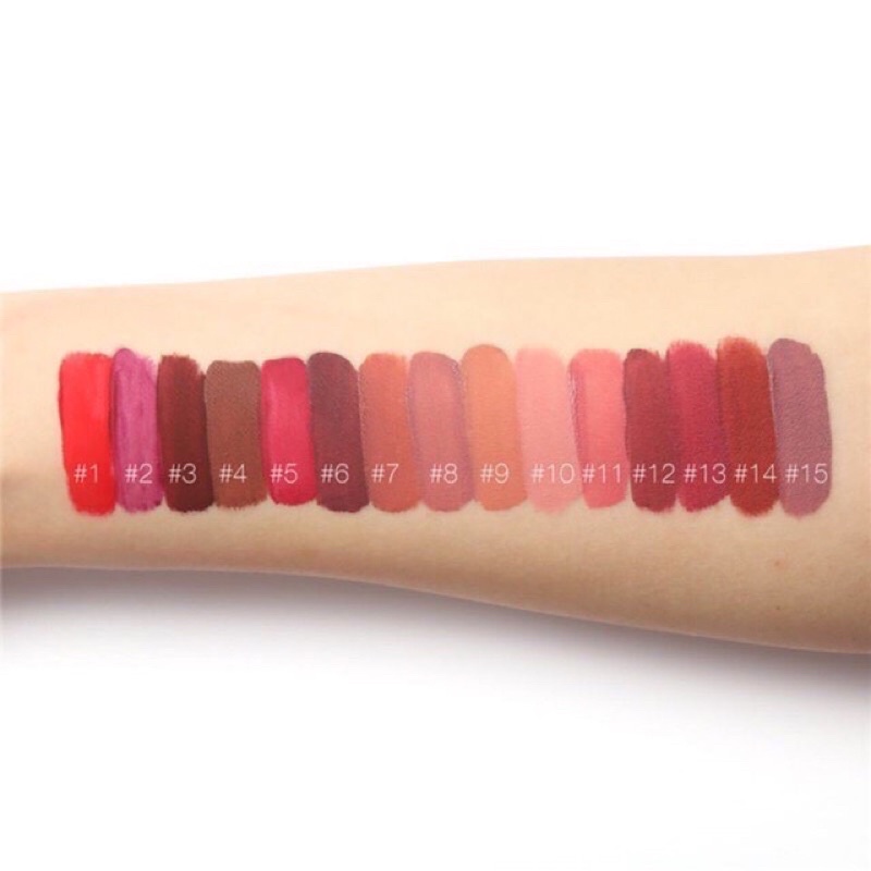 (FREE EYESHADOW) Focallure FA24 Matte Waterproof Lipstick  Liquid Lipstick Long Lasting