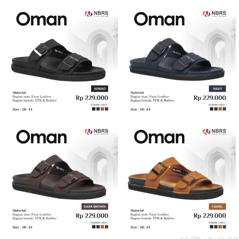 NIBRAS// SANDAL NIBRAS OMAN SANDAL PRIA EKLUSIF