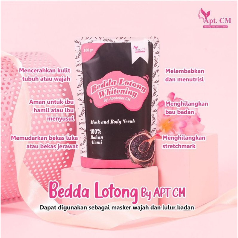 

BUBUK BEDDA LOTONG 100GRAM BY.APT CM ORIGINAL