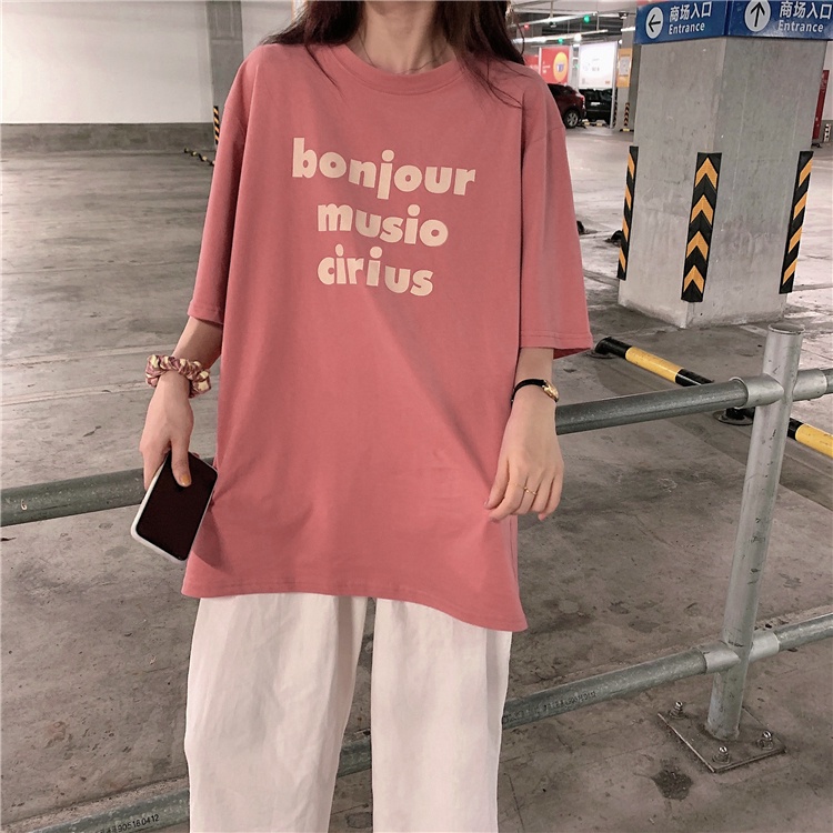 baju kaos wanita lengan pendek / kaos atasan wanita premium / t shirt original korean / baju oversize murah