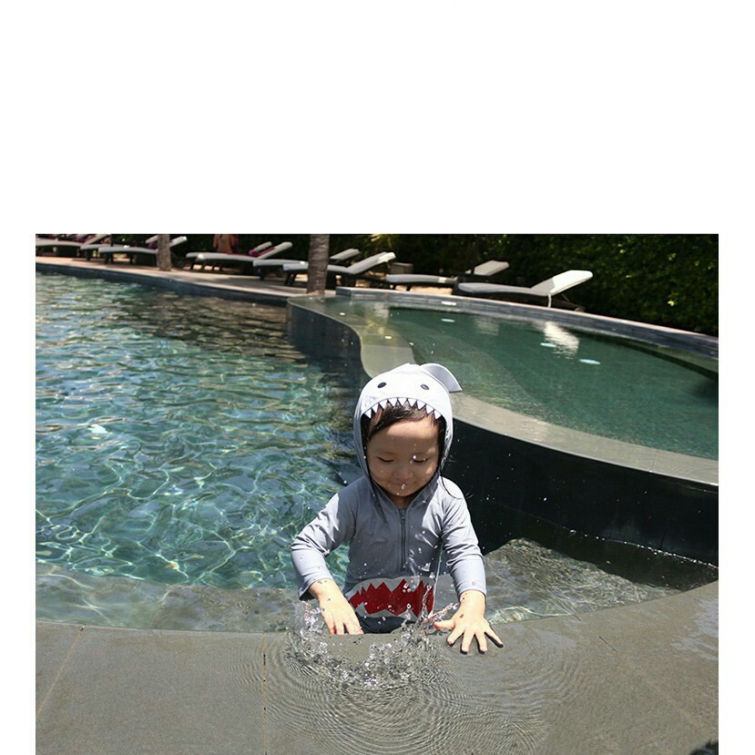 Baju renang Baby Shark Anak_ Baby Shark Swimsuit_Hadiah ulang tahun anak