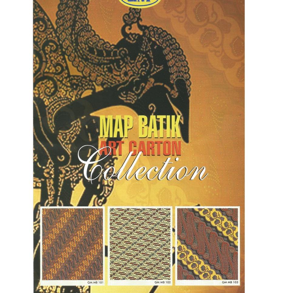 

Terbagus.. GM MAP BATIK ART CARTON MBAC