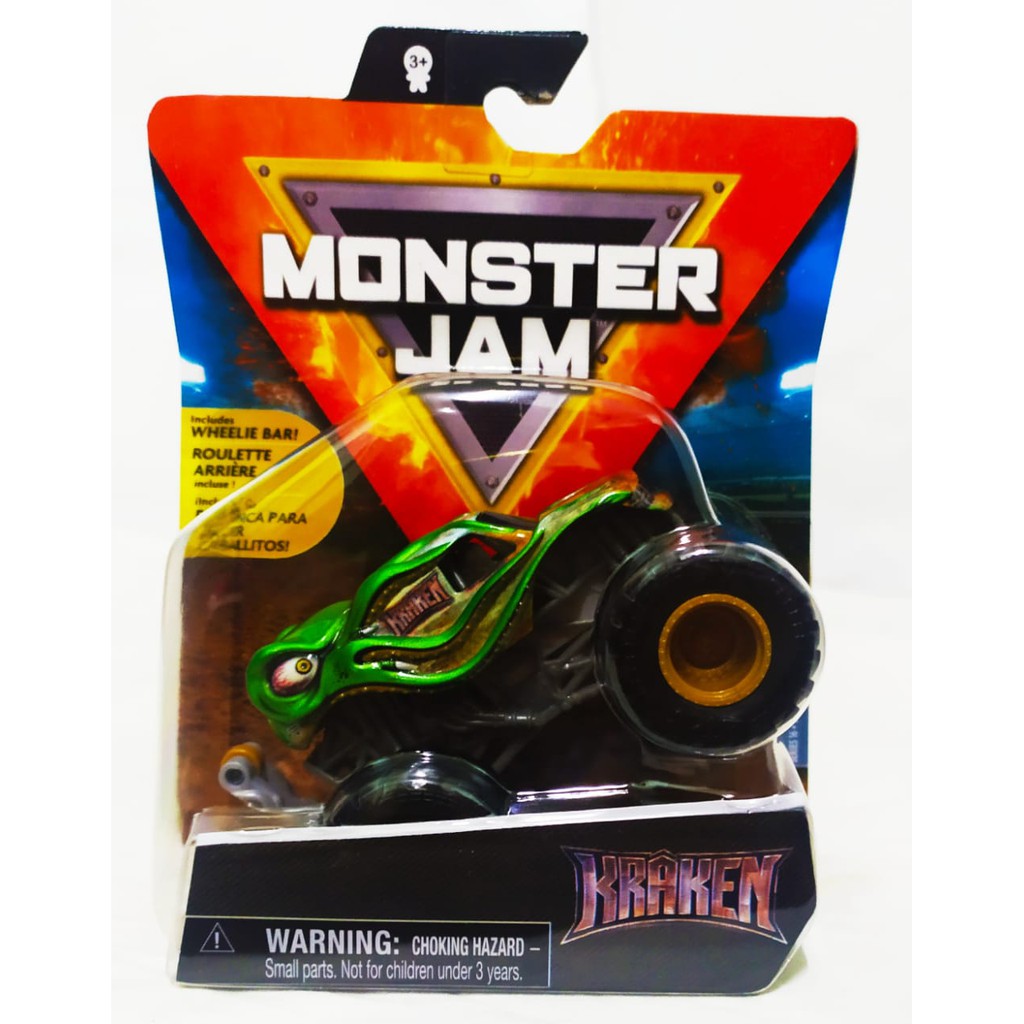 Hot Wheels Monster Jam Kraken Wheelie Bar
