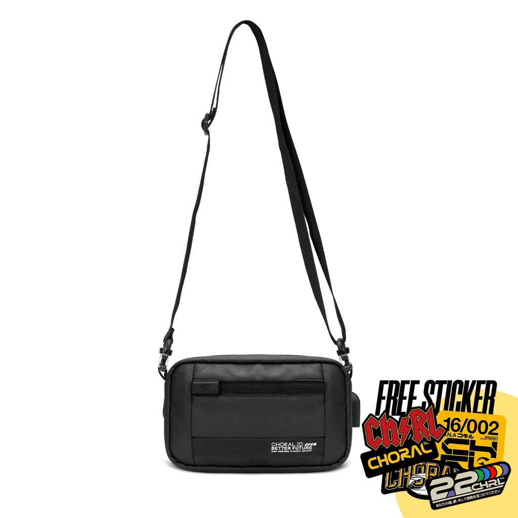 Tas slempang | sano bag CHORAL | water resistant MULTIFUNGSI | SLINGBAG mini pria