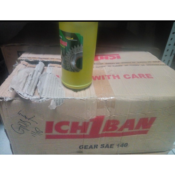 Oli Gardan Ichiban SAE 140 API GL-5 1 Liter Oli Transmisi