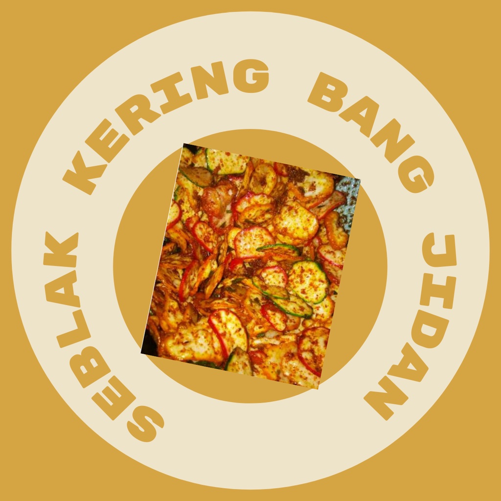 

Seblak kering bang jidan