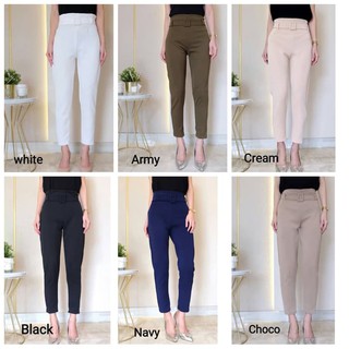  Celana  Kain  Wanita Melar Model Murah Jogger  Bigsize Ut 