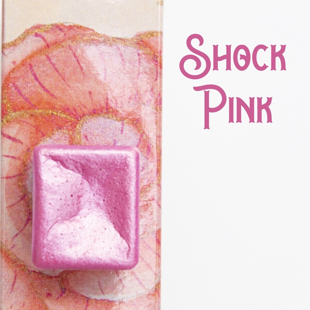 

Dreamy Poppies Metallic Handmade Watercolor Series 5