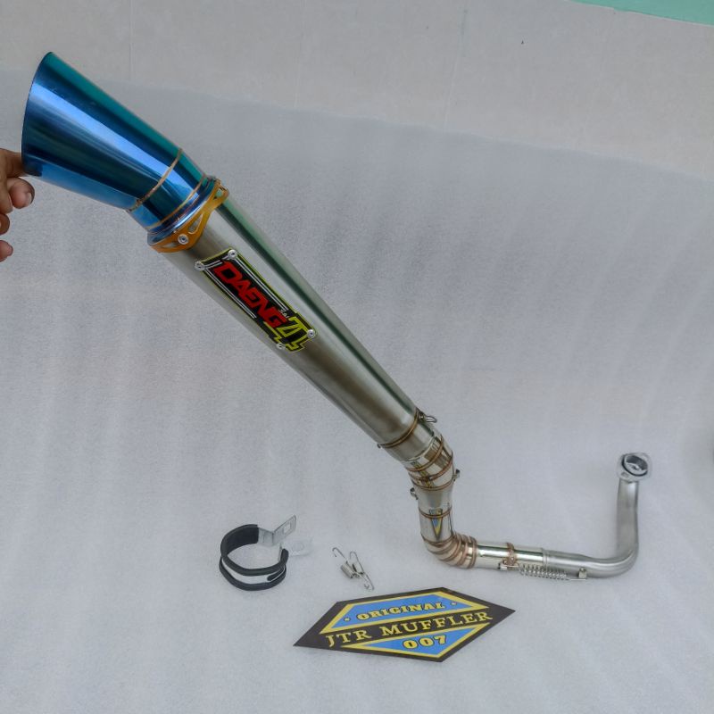 Knalpot DAENG4 DAENG sai4 Vario 125 150 Beat Fi karbu