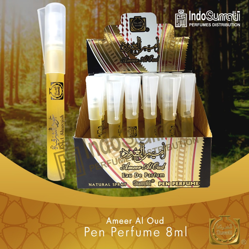 Parfum AMEER AL OUD 8ml Pen Spray Original By Surrati | Pen Parfum Spray Surrati 8ml Eau De Parfum