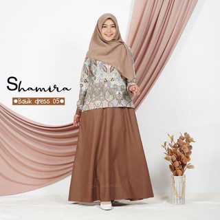 SHAMIRA BATIK  BY LUVENA BAJU  KERJA BATIK  GAMIS BATIK  