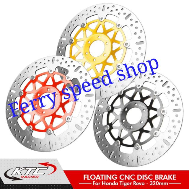 Cakram depan KTC tiger revo / Disc KTC tiger revo - disc depan lebar tiger revo KTC floating 320mm
