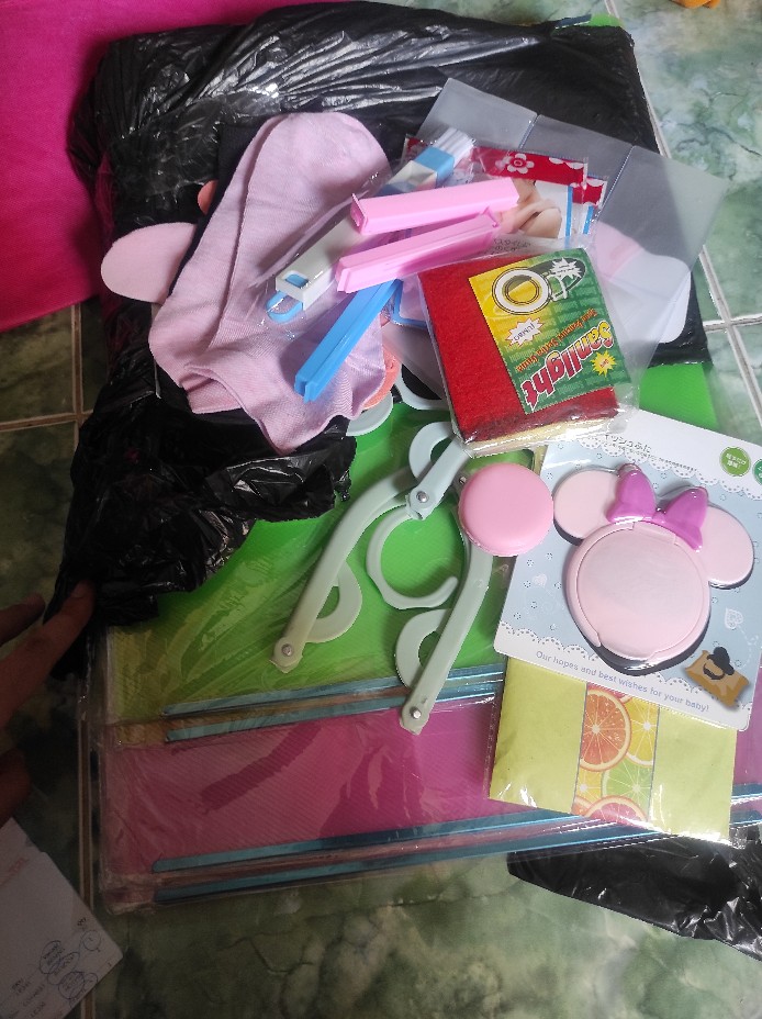 Pc Peralatan Mandi Topi Mandi Waterproof Shower Cap Polkadot Penutup Rambut