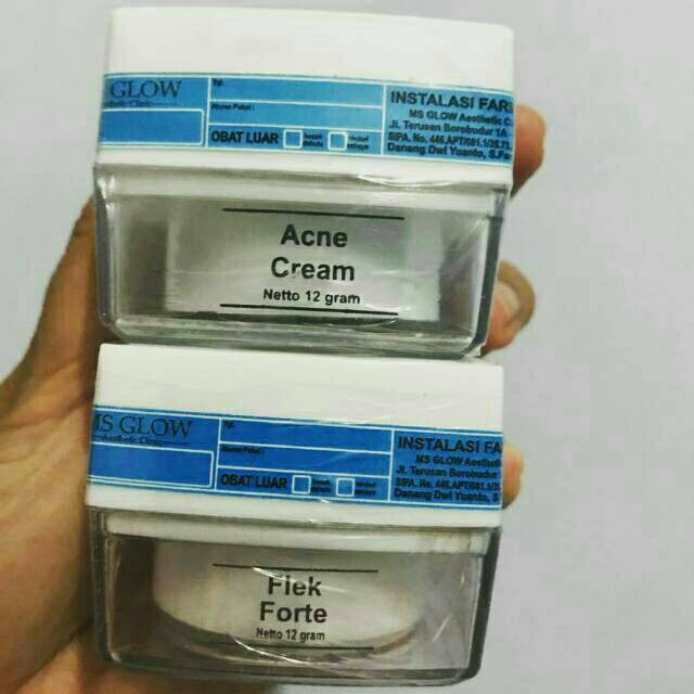 MS GLOW CREAM FLEK & ACNE PREMIUM