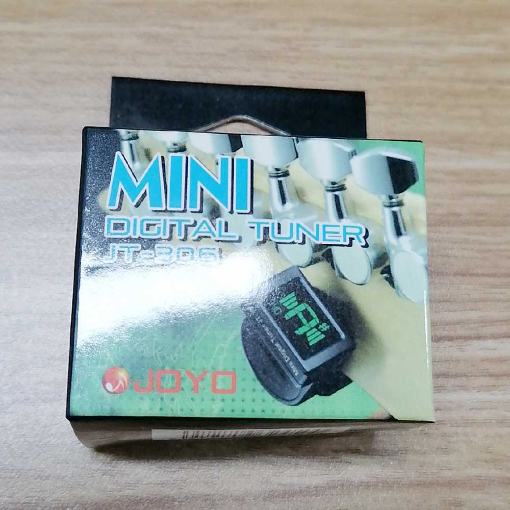 (100% BARANG ORI) JOYO Tuner Gitar Mini Clip-on - JT-306