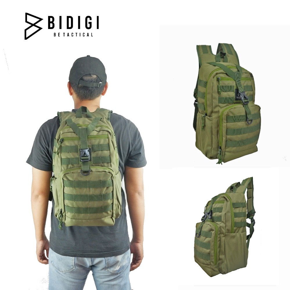 TAS RANSEL PRIA /  BACKPACK TACTICAL LAPTOP  BIDIGI GEAR