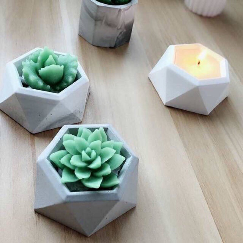 Mini Pot Sekulen Kaktus Mini | Tempat Lilin Aroma Therapy