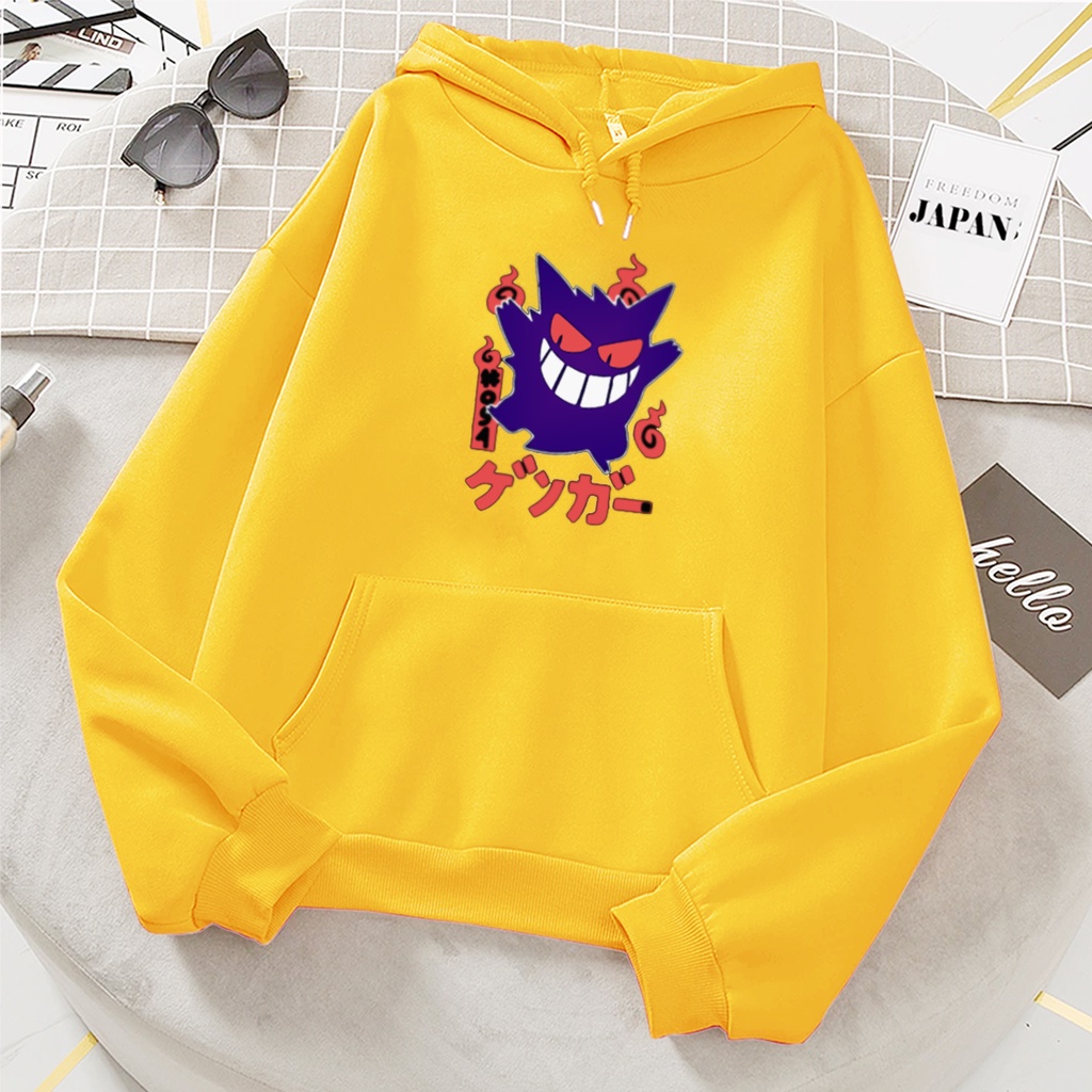 Sweater hoodie anak laki laki POKEMON GHOST baju switer anak cewek cowok murah