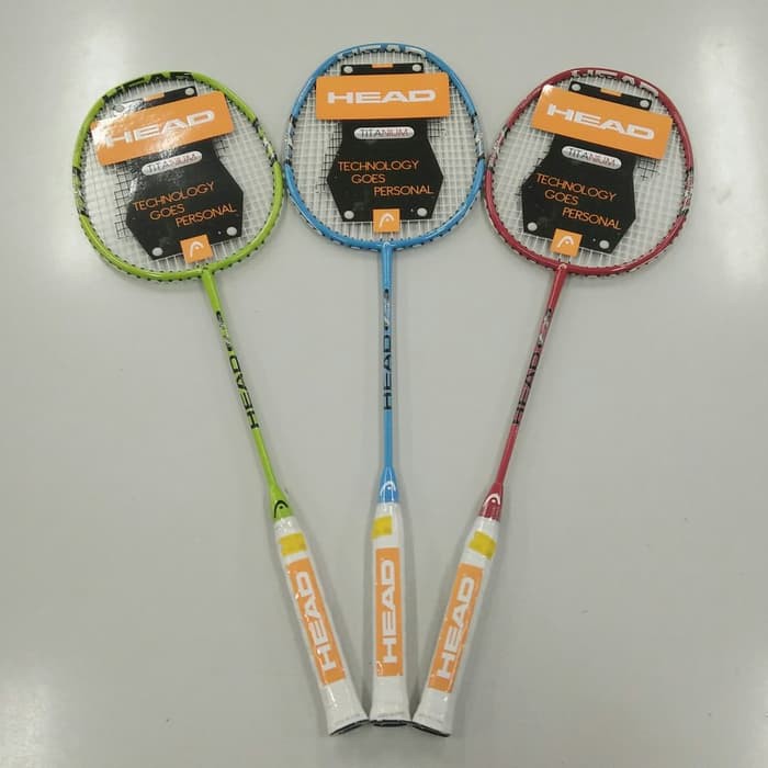 Raket Badminton Bulutangkis Batminton Bulu Tangkis Head Titanium