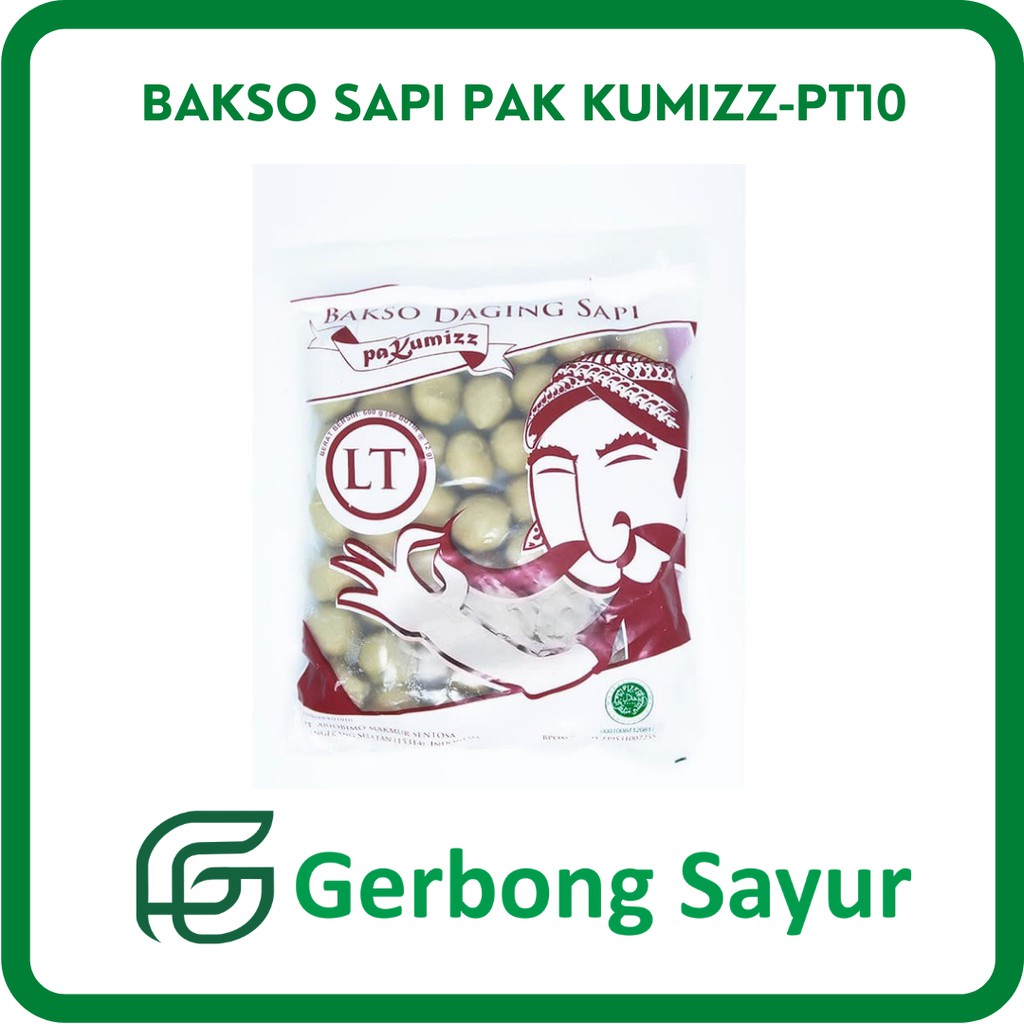 

Frozen Food Bakso Sapi Pak Kumizz-PT10 Isi 10