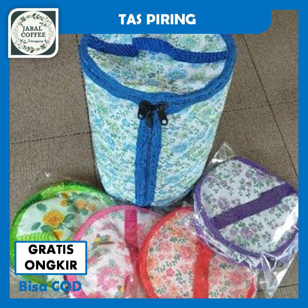 Tas Piring Sango Anti Debu / Tempat Penyimpanan Piring / Sarung Tempat Piring / Tempat Piring J45