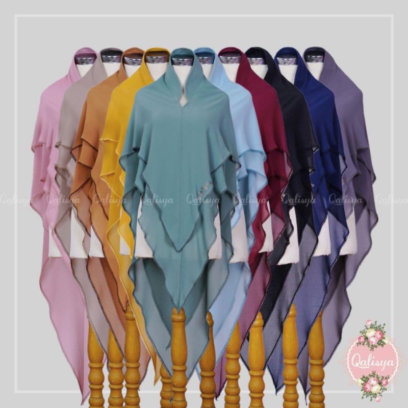 KHIMAR NAIMAH PET ORIGINAL BY QALISYA HIJAB