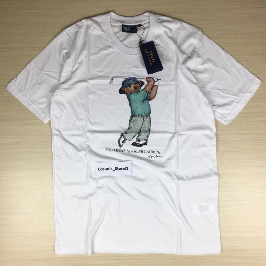 KAOS TSHIRT POLO RALPH LAUREN BEAR GOLF  1:1 MIROR ORIGINAL
