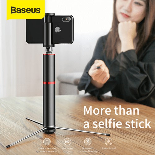 BASEUS SELFIE STICK / TONGSIS BLUETOOTH SHUTTER TRIPOD HOLDER