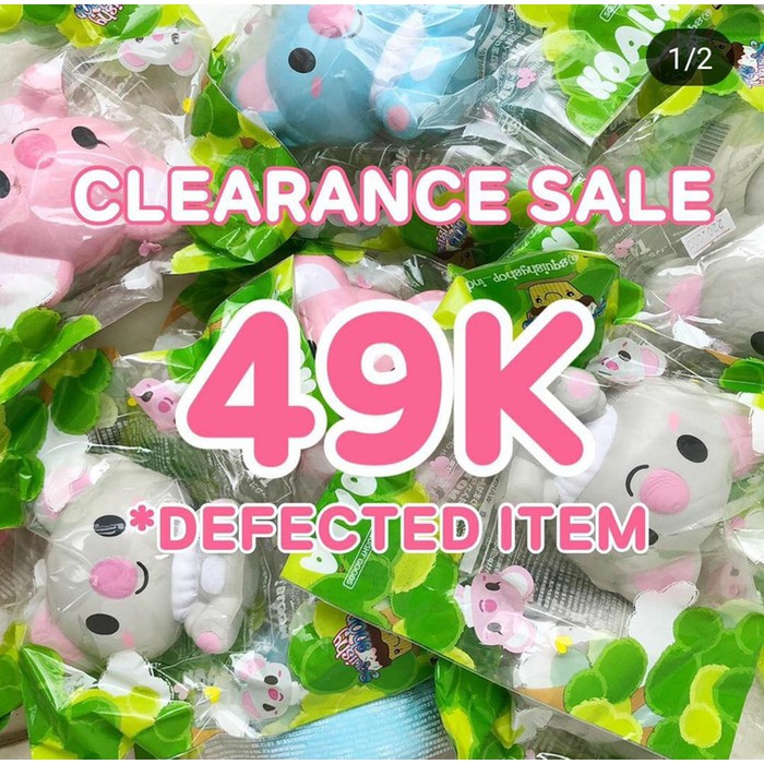 DEFECTED KOALA BY IBLOOM / KOALA SQUISHY (ORIGINAL 100%)