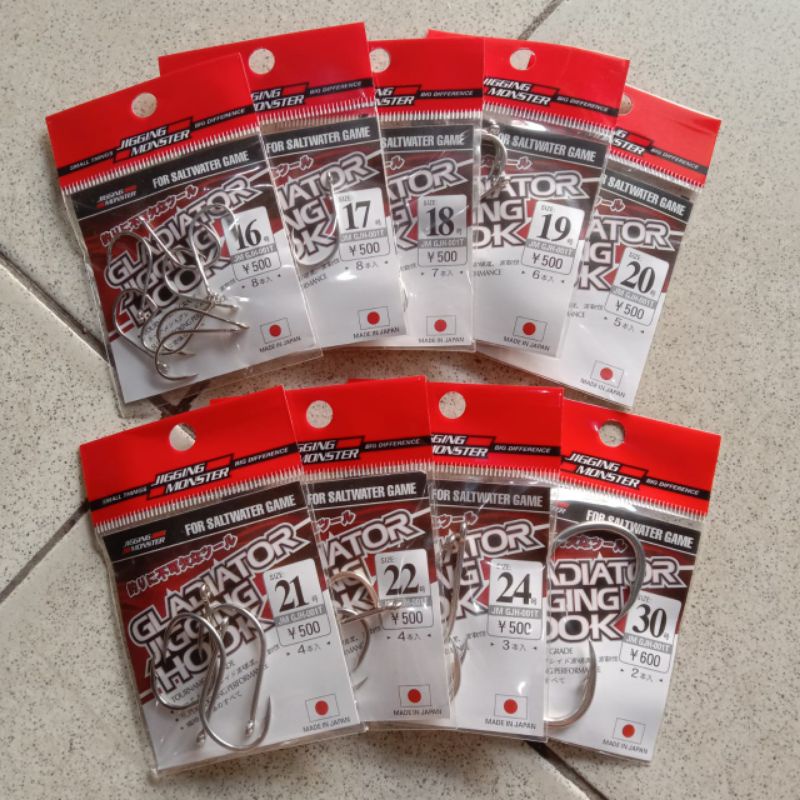 Kail Pancing Jigging Monster Gladiator Saltwater