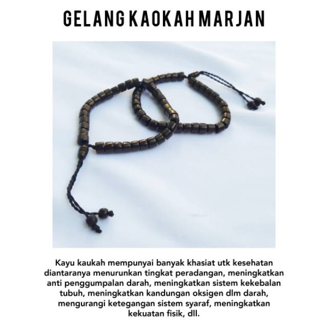 GELANG KAOKAH MARJAN