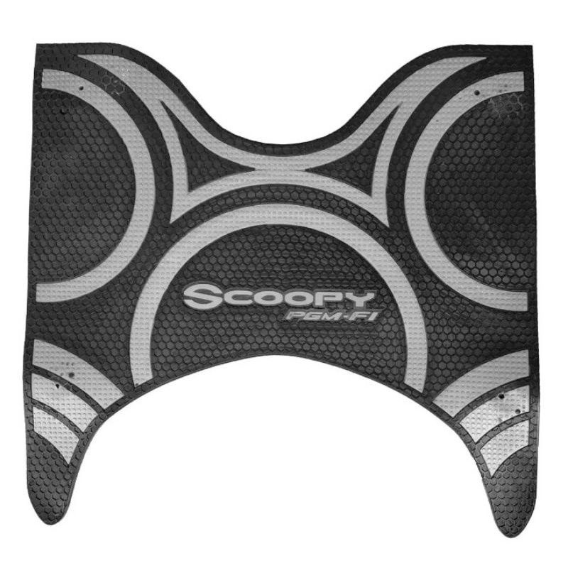 Karpet karet Scoopy, Karpet motor, Alas kaki Motor Scoopy bahan tebal anti licin