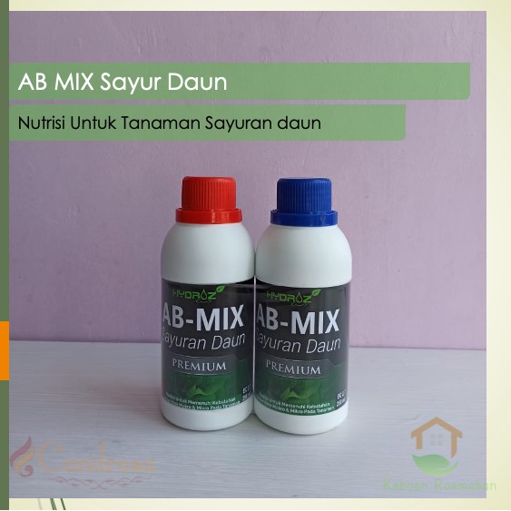 AB Mix Nutrisi Sayuran Daun / Hydroz AB Mix Premium 250 ml