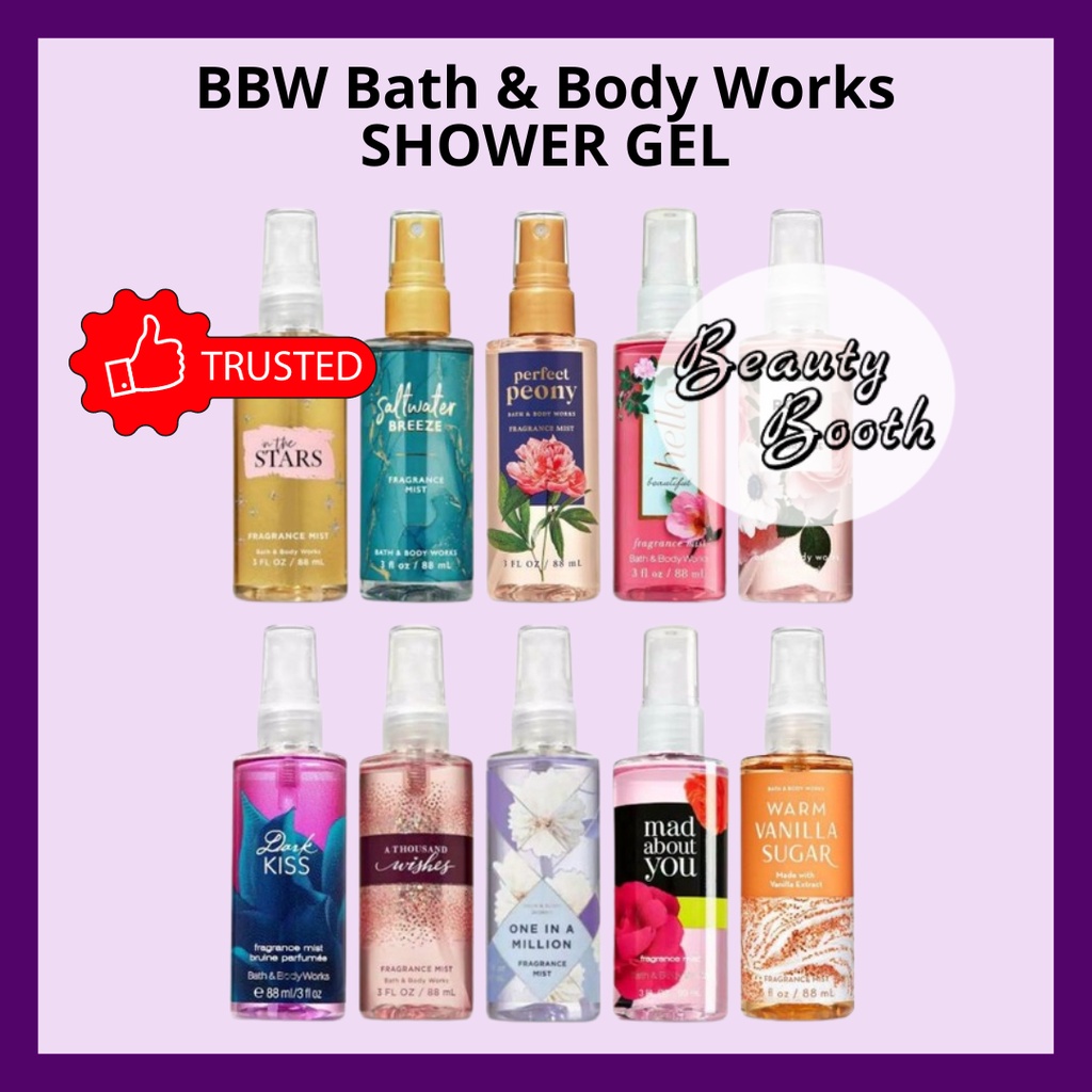 BBW Bath &amp; Body Works BODY MIST 88ML