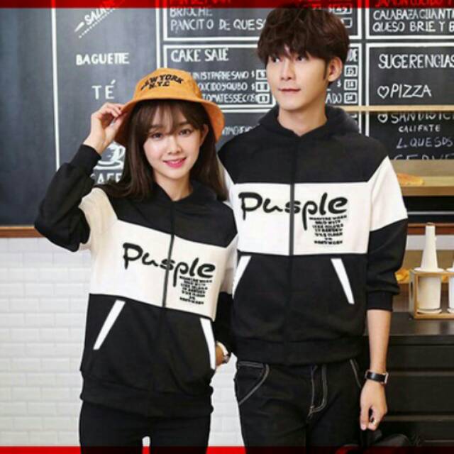 Jaket Couple / Jaket Pasangan / Sweater Couple / Sweater Pasangan Pusple