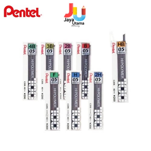 

Isi Pensil Mekanik Pentel 2B Hi-Polymer 0.5 Mm