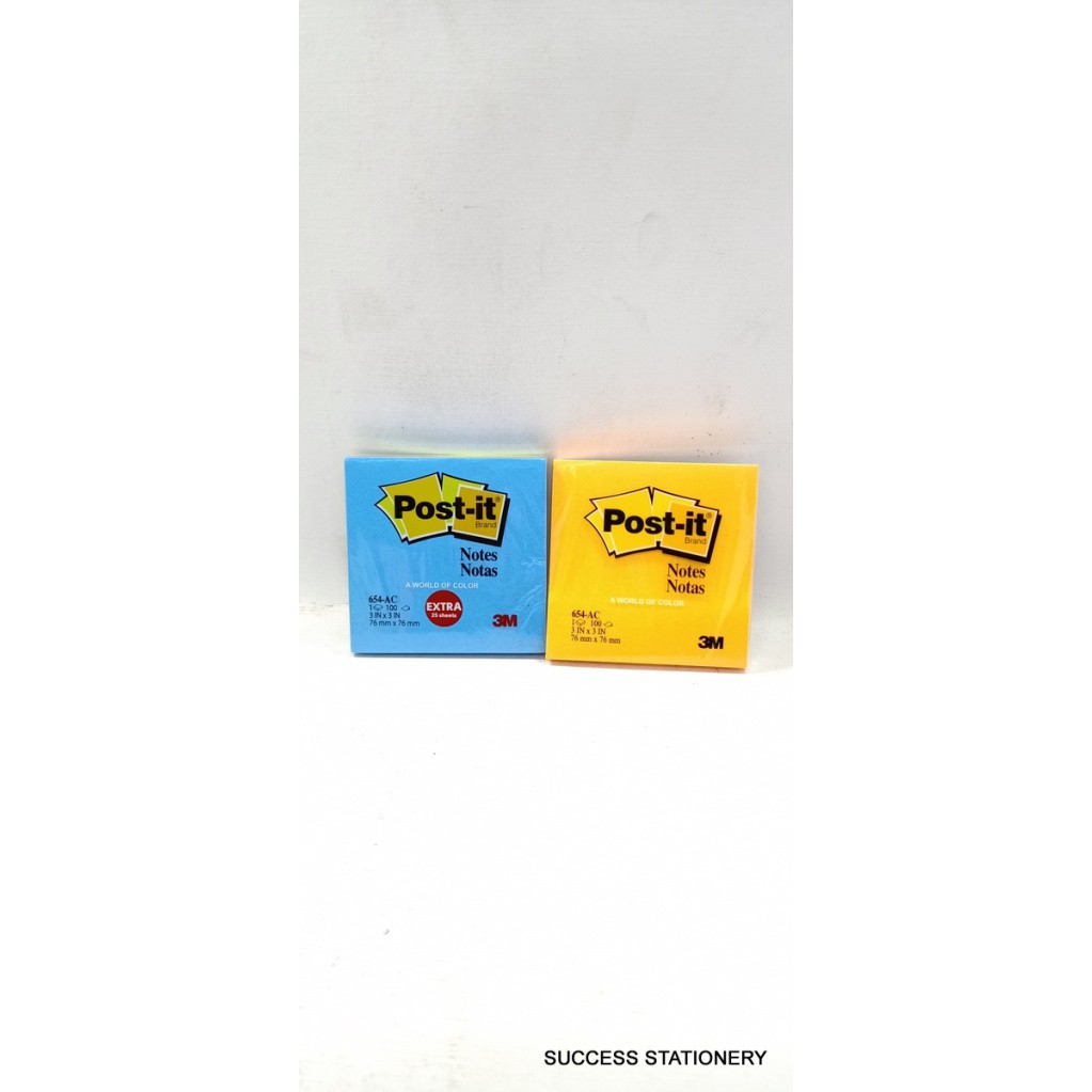 

3M POST IT 654AC (72.6X72.6) NEON