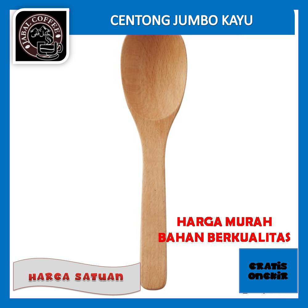 Centong Jumbo Kayu / Sodet Kayu / Irus Kayu Jumbo 027